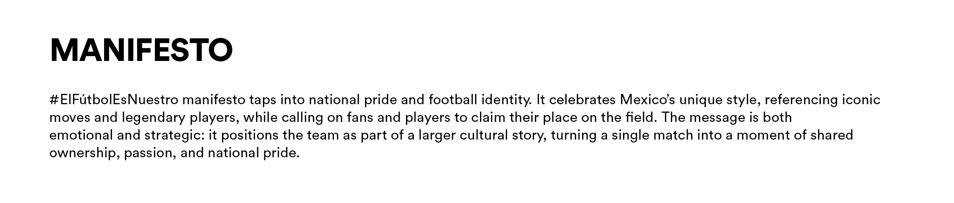 FUTBOL ES NUESTRO- CARTONES- CASO-manifesto